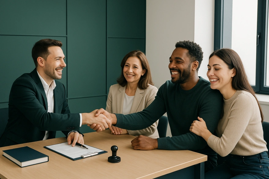 Client testimonials for notarial legal services